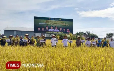 Perkuat Sinergi, Kodim 0812 Lamongan Siap Jogo Lamongan dan Wujudkan Berdaya Pangan