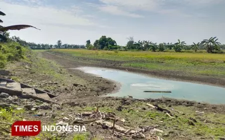 Inisiatif Berani Kasun di Lamongan, Normalisasi Embung dan Mimpikan Tanggul Jadi Lapangan Futsal