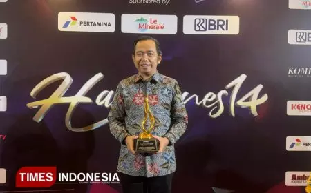 Bupati Jember Fawait Sabet Penghargaan di Bidang Pendidikan