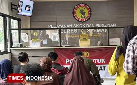 Warga Sleman Kini Bisa Buat SKCK di Polsek Terdekat, Tak Perlu ke Polresta Lagi