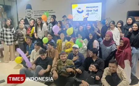 Akartuli Rayakan Ulang Tahun ke-12 di Rumah Baca Cerdas Malang