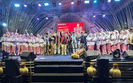 Bonnie Triyana dan Once Mekel Satukan Warga Lewat Nada, Budaya, dan Semangat Kemanusiaan