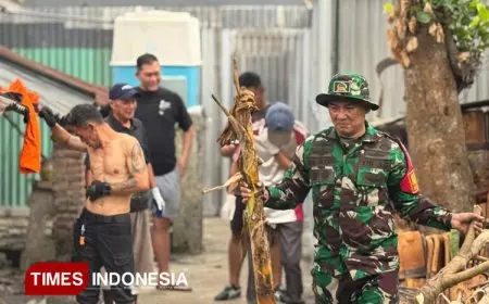 GASS RW 06 Bareng, Wujud Gotong Royong Cegah Banjir