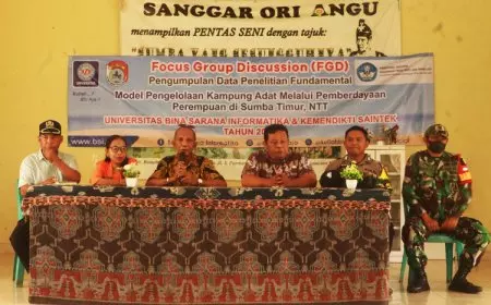 Kolaborasi Riset UBSI dan Pemkab Sumba Timur Kaji Pemberdayaan Perempuan Kelola Desa Wisata