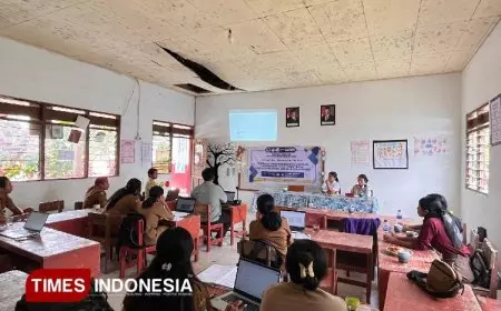 Deteksi Perkembangan Siswa, Guru SDN Maumaru di Sumba Timur Ikuti Pelatihan Aplikasi EDUMINE