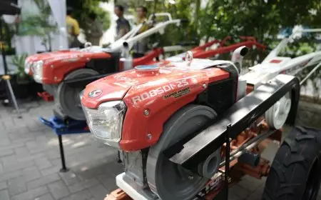 Pemkab Sleman Terima 25 Unit Alsintan untuk Perkuat Ketahanan Pangan