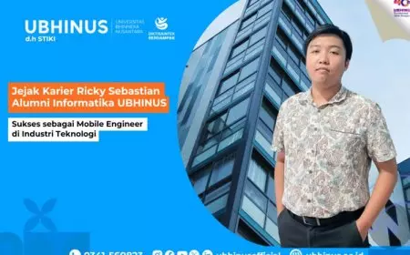 Jejak Karier Ricky Sebastian Alumni Informatika UBHINUS, Sukses sebagai Mobile Engineer di Industri Teknologi