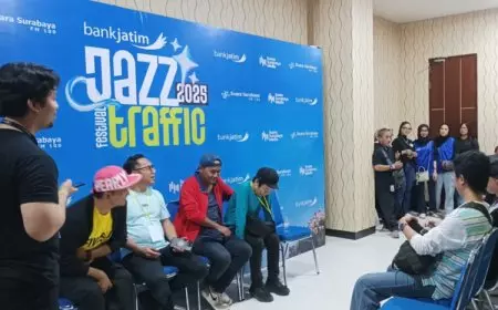 Five Sub, Grup Band Lokal Surabaya Tampil di Bank Jatim Jazz Festival 2025