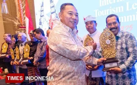 Djoko Moeljono Raih ITLS Award 2025, Jadi Jurnalis Pertama di Bali yang Dihormati IHGMA