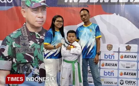 Putra Anggota Yonif 321 GT Majalengka Raih Medali Perak di Panglima TNI Cup 2025