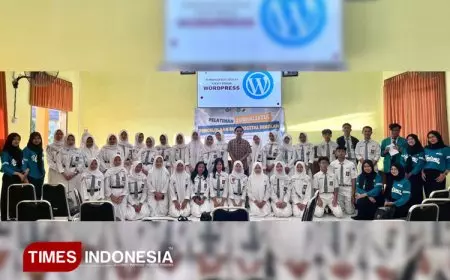 Mahasiswa UNISMA Gelar Pelatihan Blog Sekolah, Perkuat Branding dan Ekskul Jurnalistik SMAN 1 Singosari