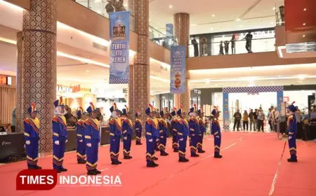 Pocil Gresik Adu Ketangkasan Baris-berbaris, Tanamkan Tertib Lalu Lintas Sejak Dini