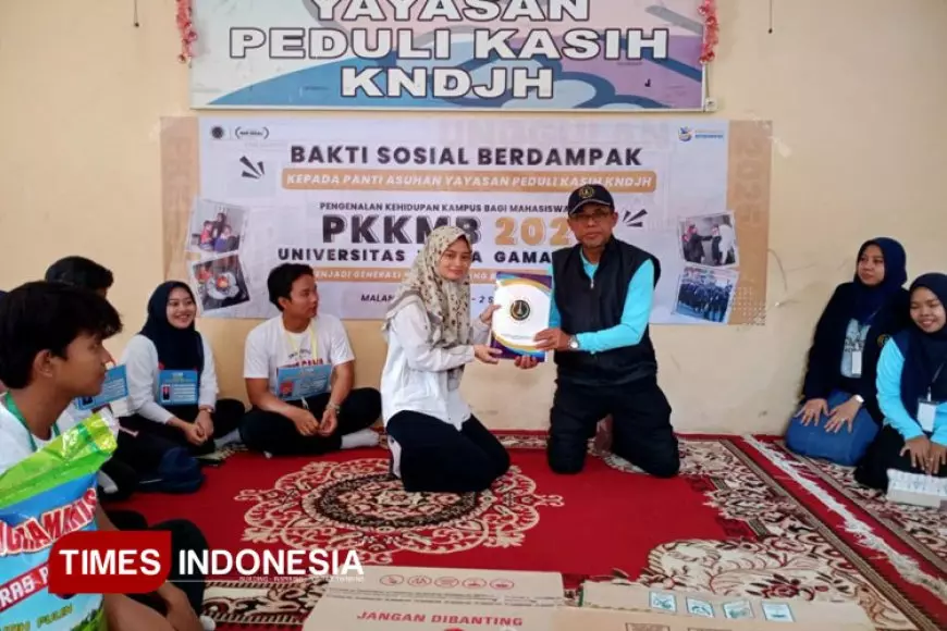 Maba UWG Malang Tanamkan Empati Lewat Bakti Sosial Berdampak