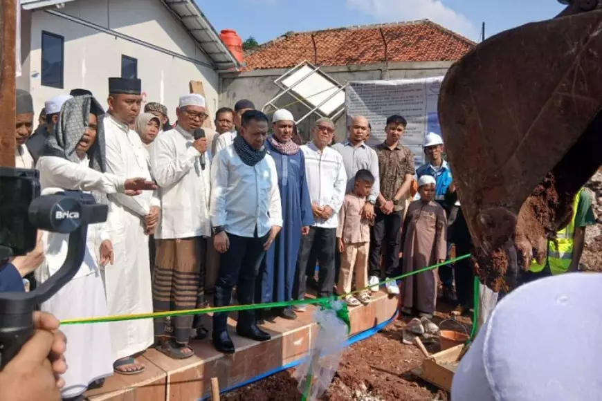 Gelar Groundbreaking Masjid Baru, Jamaah Bersama Penghuni CER Bersatu Wujudkan Tempat Ibadah