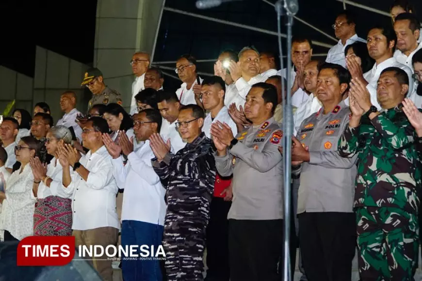 Dankodaeral VII Hadiri Doa Bersama Forkopimda Jaga Kedamaian dan Kerukunan di NTT