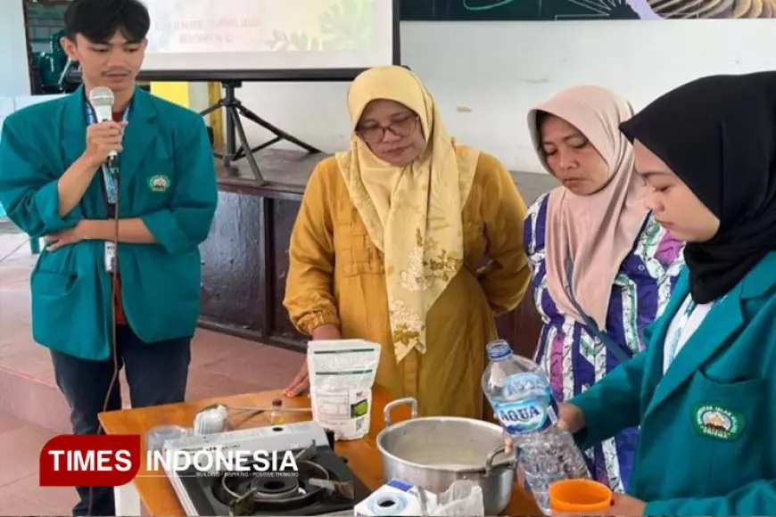 Inovasi Pangan Sehat: Mahasiswa KSM-T UNISMA Sosialisasikan Pudding Kelor Cegah Stunting