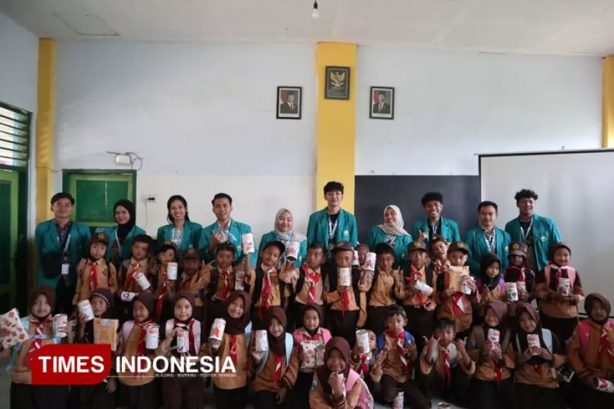 Mahasiswa Unisma Sosialisasi Menabung Sejak Dini, Belajar Disiplin Atur Keuangan