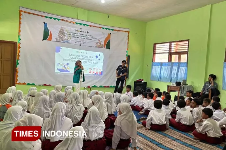 Cegah Kecanduan Digital, KSM-T UNISMA Gelar Sosialiasasi Gadget Untuk Anak Sekolah Dasar
