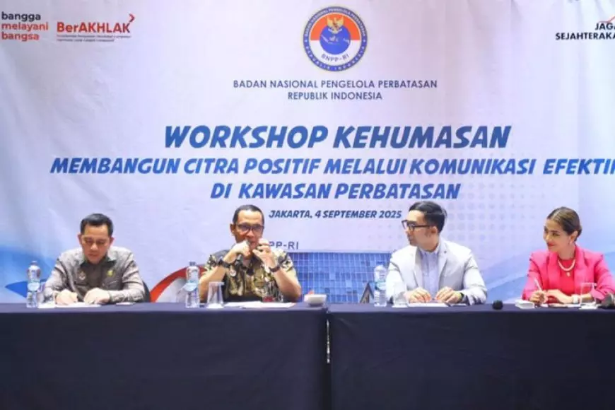 BNPP RI Gelar Workshop Kehumasan, Perkuat Publikasi dan Citra Positif Perbatasan Negara