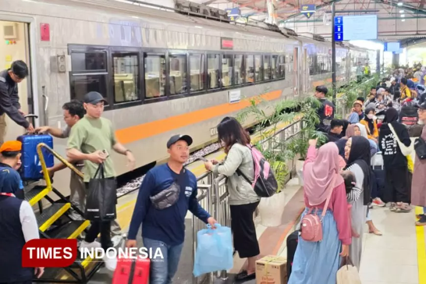 Jumlah Penumpang KA Melonjak saat Liburan Maulid Nabi, Daop 7 Madiun Optimalkan Layanan