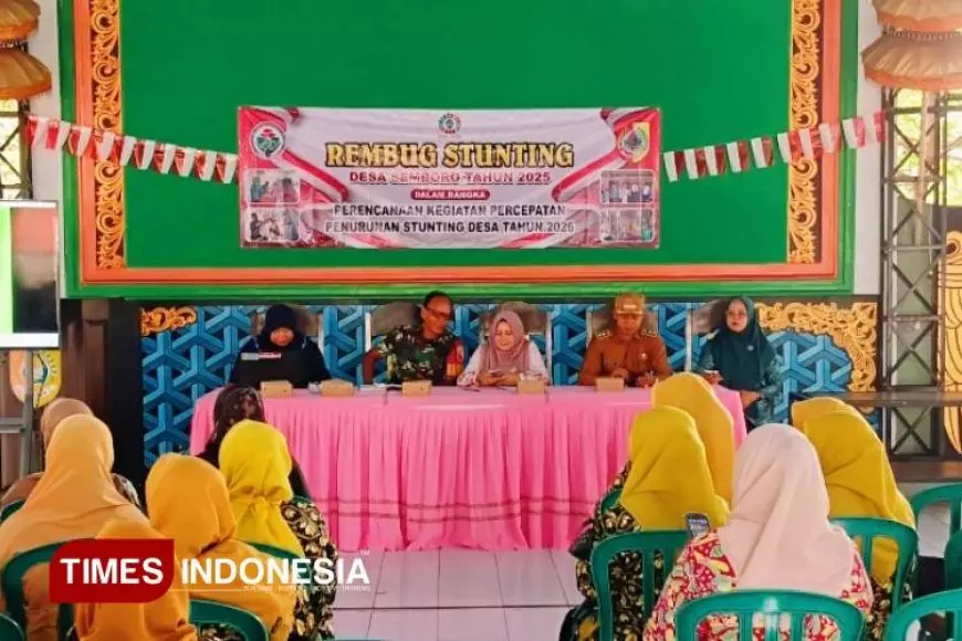 Gelar Rembug, Desa Semboro Terus Tekan Kasus Stunting