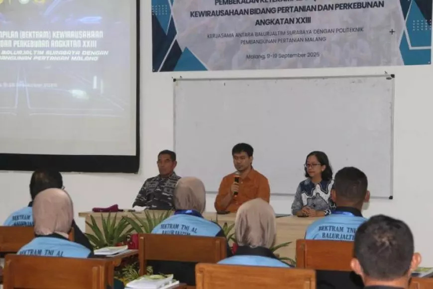 Polbangtan Malang Gandeng TNI AL Wujudkan Prajurit Tangguh untuk Kemandirian Pangan Nasional