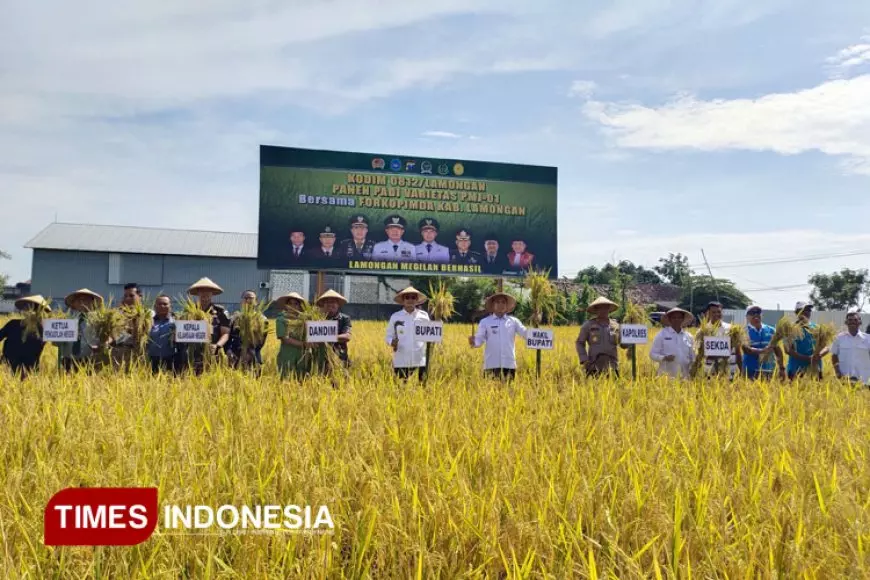 Perkuat Sinergi, Kodim 0812 Lamongan Siap Jogo Lamongan dan Wujudkan Berdaya Pangan