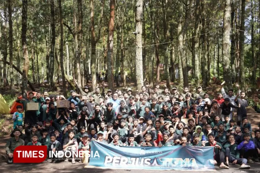 Menumbuhkan Rasa Cinta Alam Tsurayya Islamic School Malang Gelar Perjusa di Kebun Rojo Camp Princi