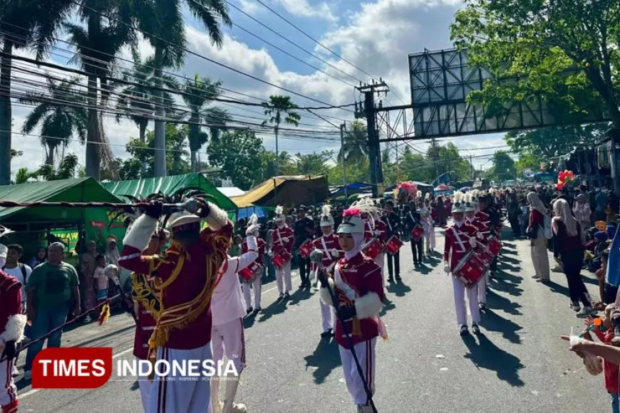 Pawai Ta’aruf Meriahkan Pembukaan Hultah Akbar NWDI Ke-90 di Lombok Timur