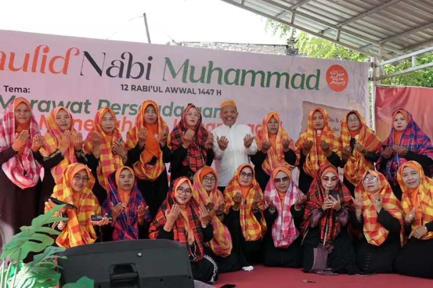 Rumah Aspirasi Johan Rosihan Peringati Maulid Nabi, Ajak Masyarakat Teladani Akhlak Rasulullah