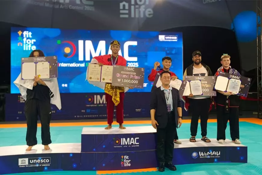PSN Perisai Putih Juara Umum Ajang International Martial Arts di Korsel
