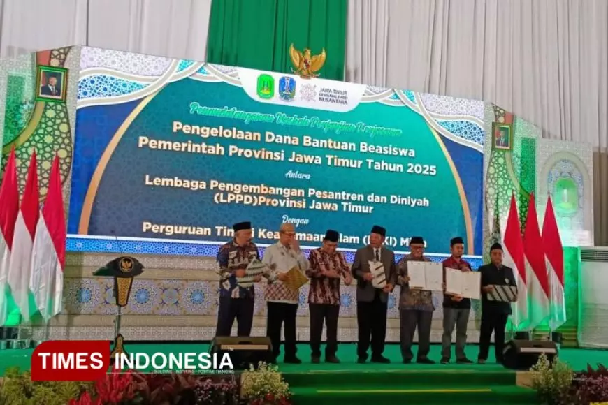 Studium Generale Beasiswa Pemprov Jatim 2025: UNISMA Menandatangani Kerjasama dengan LPPD Jatim