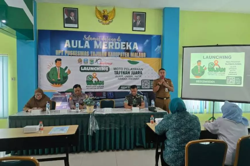 Kecamatan Tajinan Malang Luncurkan WAJAN, Inovasi Layanan Aduan Berbasis WhatsApp