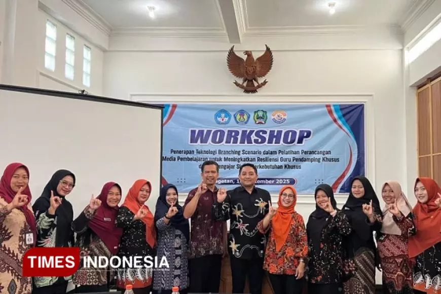 Tim Abdimas UNIPMA Gelar Pelatihan Media Pembelajaran dengan Teknologi Branching Scenario bersama MGPK Magetan