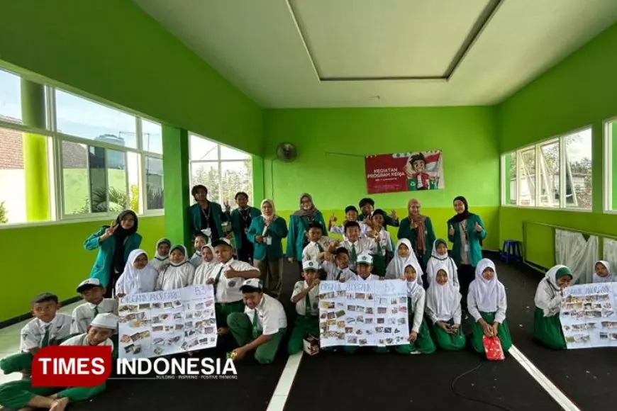 Peduli Lingkungan, UNISMA Ajak Siswa SD Pilah Sampah Organik, Anorganik