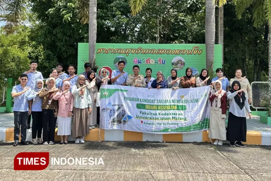 Kunjungan KSM UNISMA di Khlong Hoi Khong, Thailand: Wujud Empati untuk Pasien dan Masyarakat