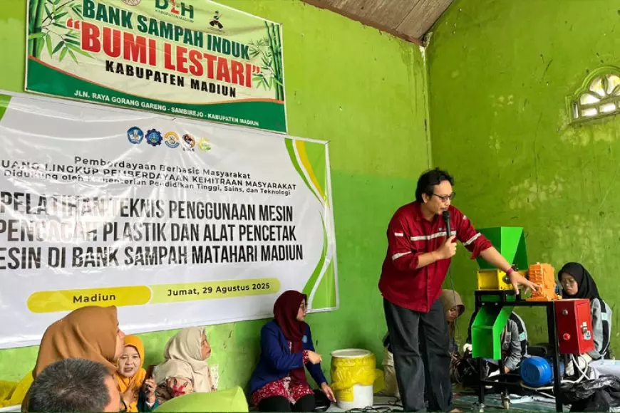 Politeknik Negeri Madiun Dorong Inovasi Pengelolaan Plastik Melalui Ekonomi Sirkular