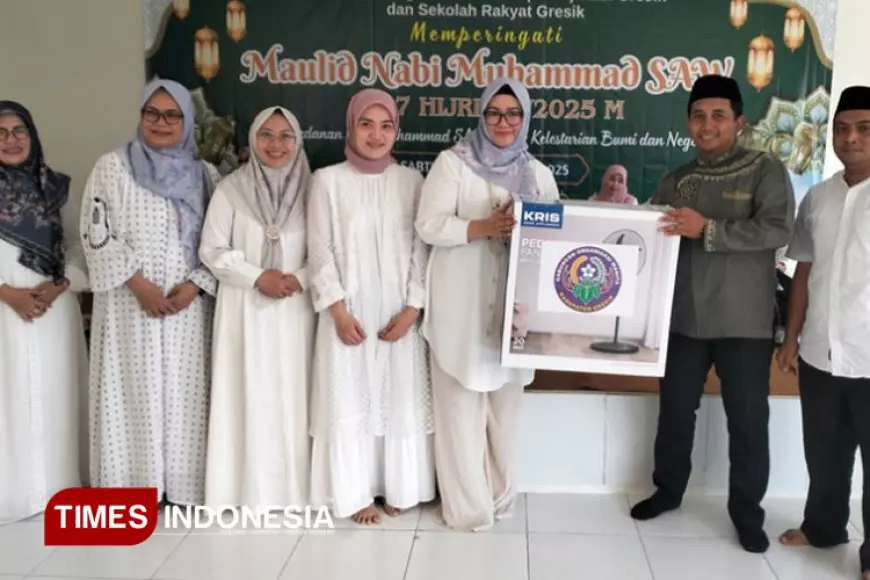 Organisasi Wanita Gresik Dukung Sekolah Rakyat dengan Bantuan Sarpras Pendukung