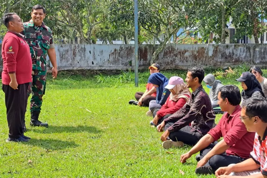 Lanud Abdulrachman Saleh Bekali Siswa SRMP 16 Malang dengan Bela Negara dan Wawasan Kebangsaan