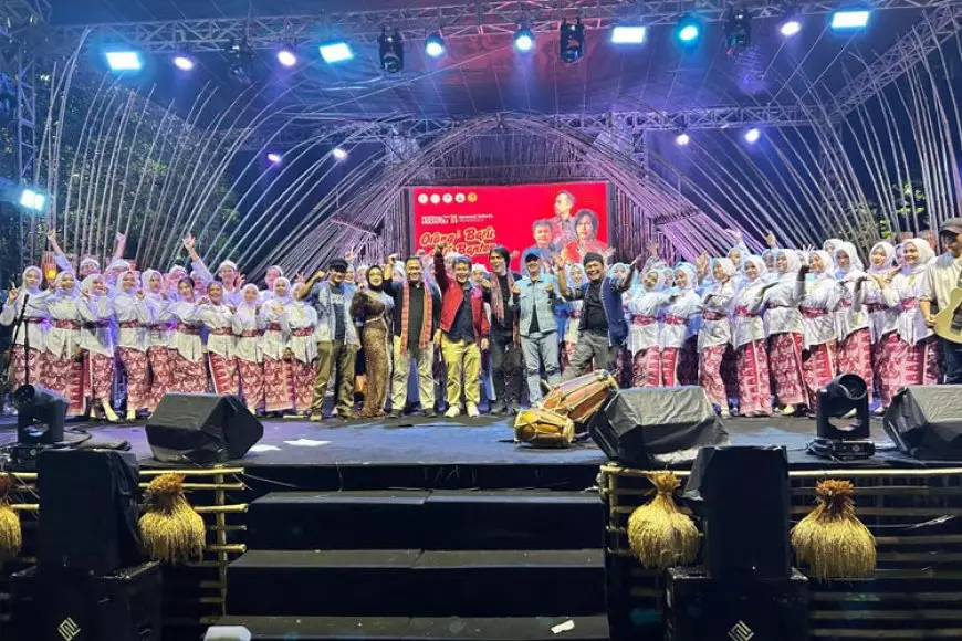 Bonnie Triyana dan Once Mekel Satukan Warga Lewat Nada, Budaya, dan Semangat Kemanusiaan