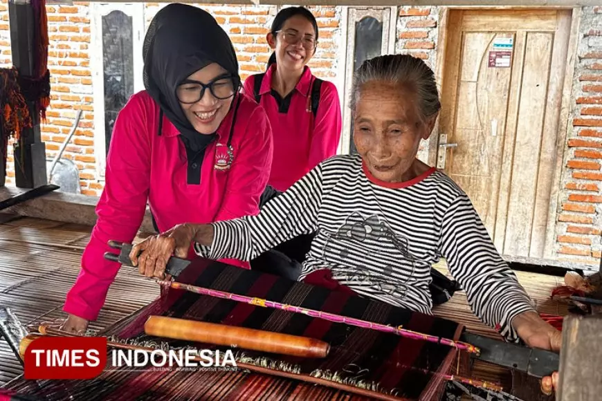Heny: Pelestarian Kain Tenun Bayan Lombok Utara  Menjadi Literasi Kerajinan yang Harus Diperhatikan
