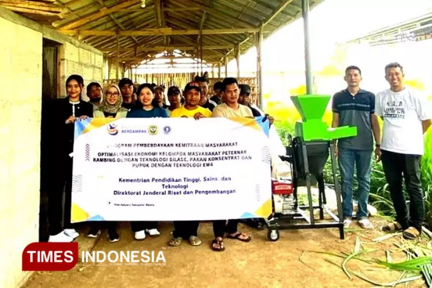 Tim Pengabdi UNMER Malang dan UNIKAMA Hasilkan Teknologi Tepat Guna untuk Peternak