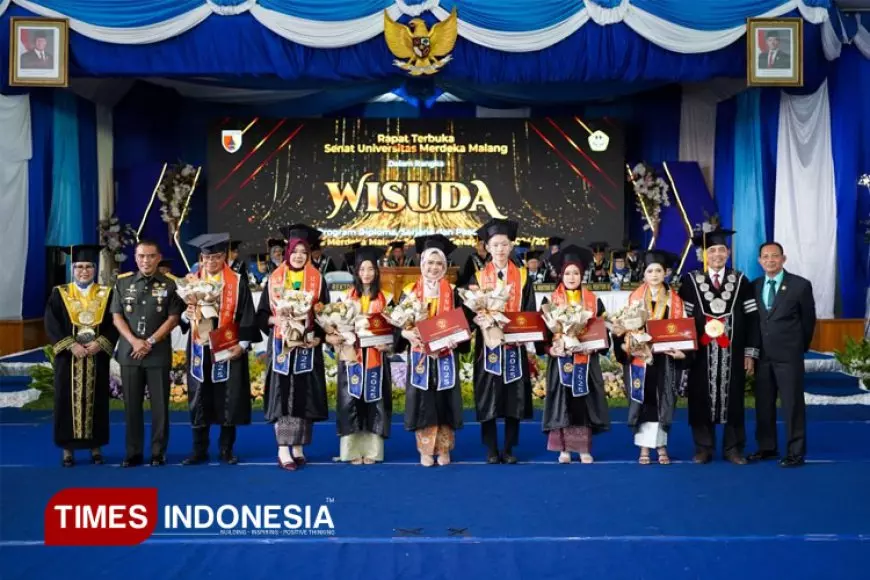 Nilai Ksatria Bhirawa Anoraga Menyertai Lahirnya Wisudawan UNMER Malang Semester Genap 2024/2025