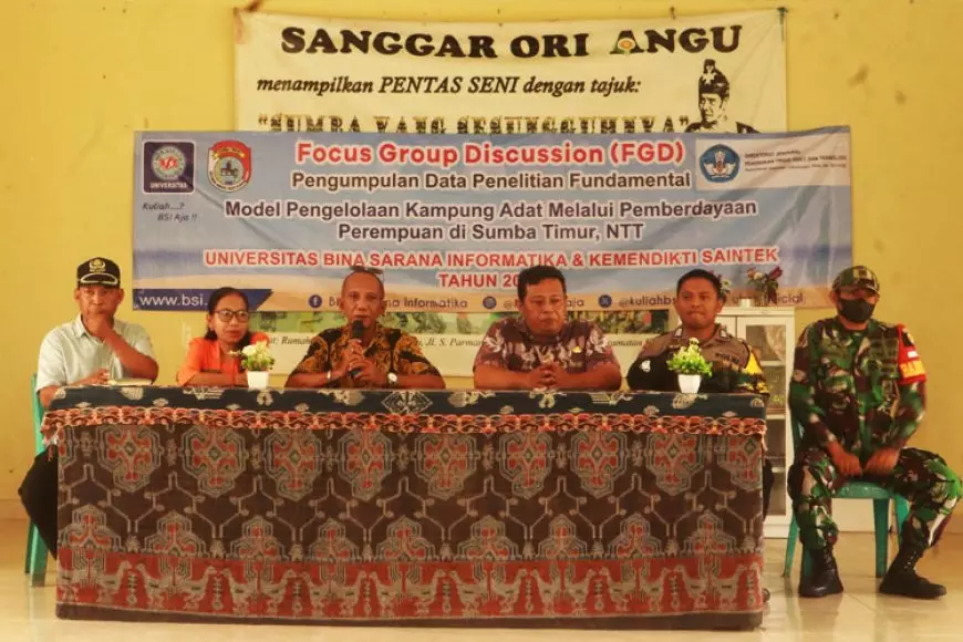 Kolaborasi Riset UBSI dan Pemkab Sumba Timur Kaji Pemberdayaan Perempuan Kelola Desa Wisata