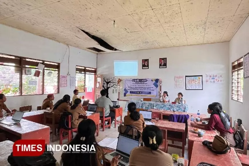 Deteksi Perkembangan Siswa, Guru SDN Maumaru di Sumba Timur Ikuti Pelatihan Aplikasi EDUMINE