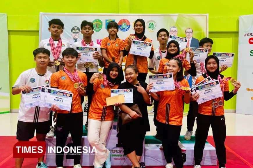 Juara Umum Kejurprov Kelompok Umur, Petenis Meja Bontang Sabet 8 Emas