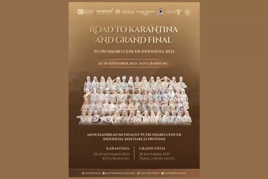 Bandung Siap Gelar Puncak Acara Putri Hijabfluencer Indonesia 2025, Mencari Muslimah Berkarakter dan Berjejaring Luas