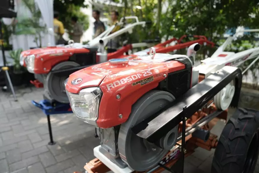 Pemkab Sleman Terima 25 Unit Alsintan untuk Perkuat Ketahanan Pangan