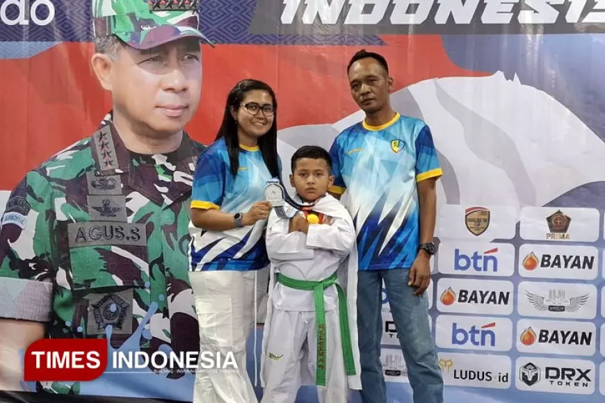 Putra Anggota Yonif 321 GT Majalengka Raih Medali Perak di Panglima TNI Cup 2025