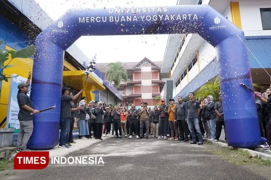 UMBY Meriahkan Dies Natalis ke-39 dengan Jalan Sehat dan Ziarah